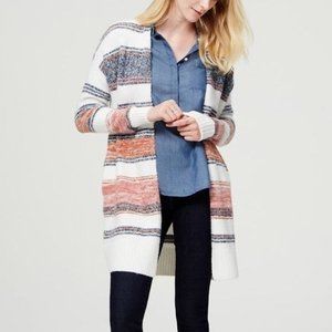 LOFT Stripe Cardigan